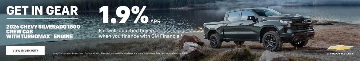 2026 Chevy Silverado 1500 CC with TurboMax 
